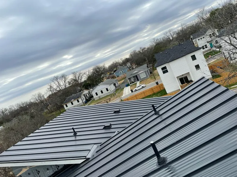 Standing seam metal roof panels with vents for Skylight Repair in Tabernacle
